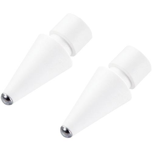 エレコム P-TIPAP03 Apple Pencil 第2/1世代 用 交換ペン先 2個入 太さ