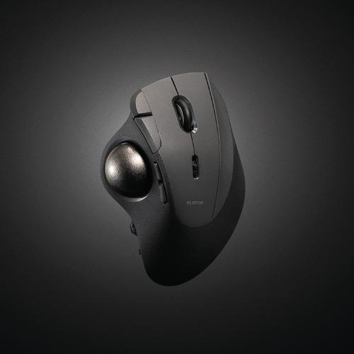 エレコム M-IPT10MRSBK トラックボール 10ボタン 有線・無線・Windows・Mac対応 ブラック の商品画像