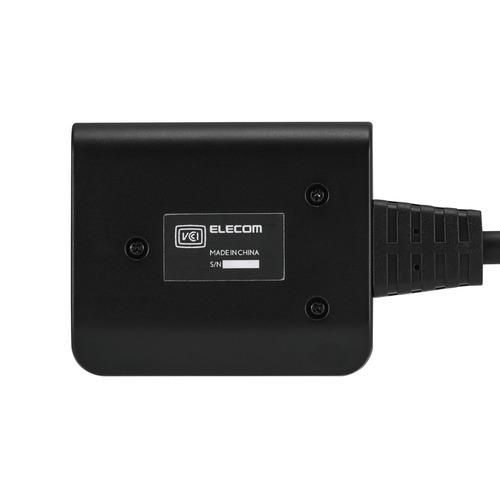 エレコム VSP-HD4K120BK HDMI 分配器 1入力2出力 スプリッター 4K対応