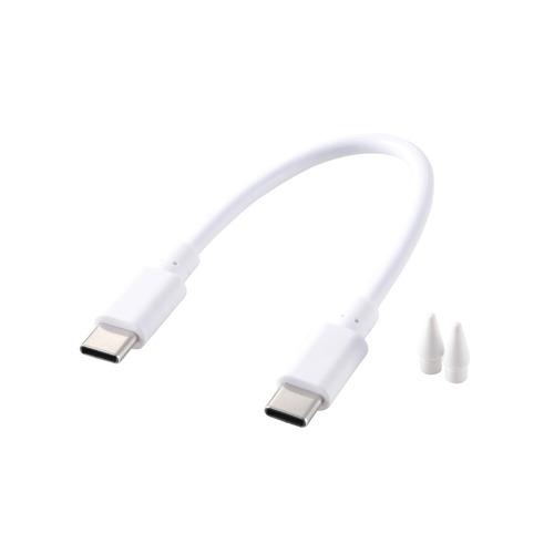 エレコム P-TPACSTAP11WH iPad ペンシル 傾き検知 磁気吸着 パーム