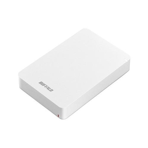 BUFFALO HD-PGF5.0U3-GWHA ポータブル外付けHDD 5TB ホワイト HDPGF5 