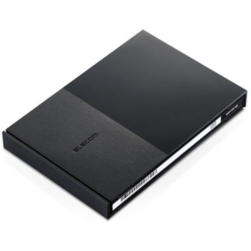 エレコム ELP-GTV020UBK ELECOM Portable Drive USB3.2(Gen1) 2TB Black