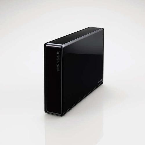 エレコム ELD-QEN2060UBK SeeQVault対応3.5インチ外付けハードディスク