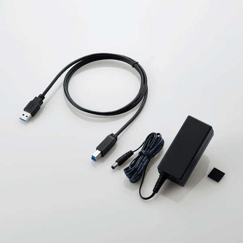 エレコム ELD-QEN2060UBK SeeQVault対応3.5インチ外付けハードディスク