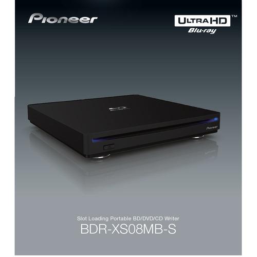 パイオニア BDR-XS08MB-S ポータブルブルーレイドライブ ブラック BDRXS08MBS XS08MB