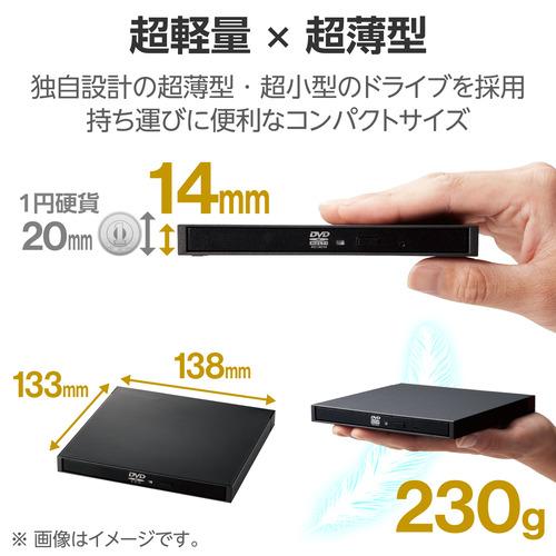 ロジテック LDV-PWA8U3CNBK Type-A／C対応読込専用 USB3.2(Gen1