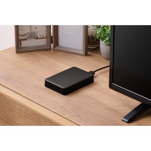 エレコム ELP-HTV040UBK テレビ録画 外付けHDD ポータブル 2.5インチ