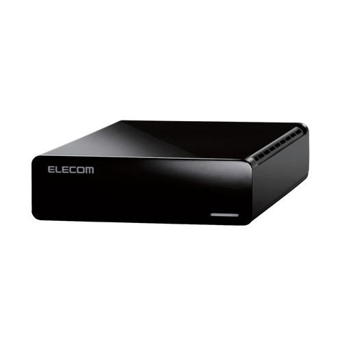 エレコム ELD-HTV080UBK 外付けHDD 8TB テレビ録画用 4K対応 据え置き