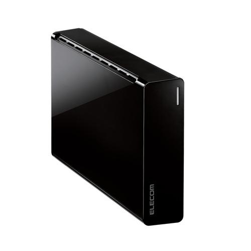 エレコム ELD-HTV080UBK 外付けHDD 8TB テレビ録画用 4K対応 据え置き