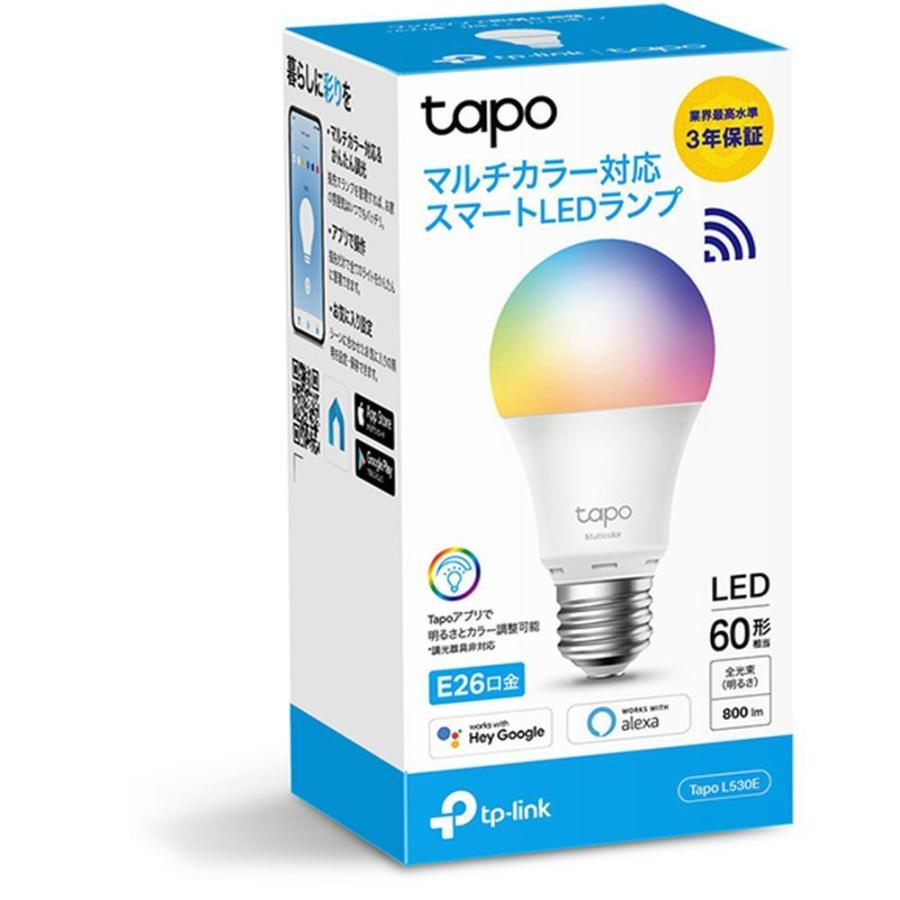 ティーピーリンクジャパン スマートLED電球 1600万色マルチカラー 60W