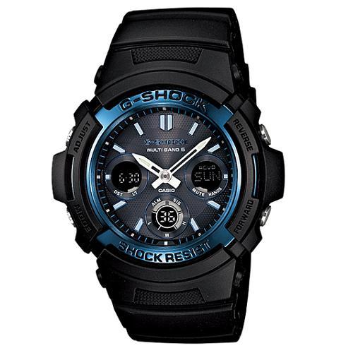 CASIO 腕時計 G-SHOCK マルチバンド 6 AWG-M100A-1AJF ブラックの商品画像（Yahoo!ショッピング）