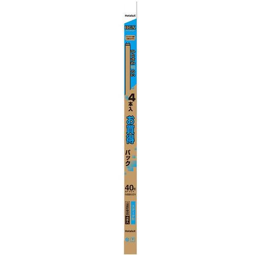 HotaluX FL40SSEXD37X24P 直管スタータ形3波長蛍光ランプ 4本パック