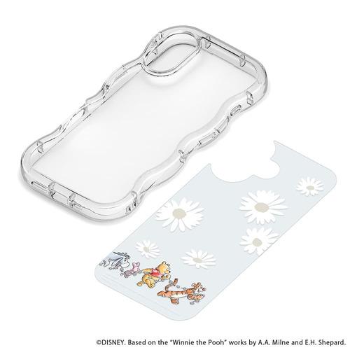 PGA PG-D25AWH04POO iPhone 17用 ウェーブケース [くまのプーさん]
