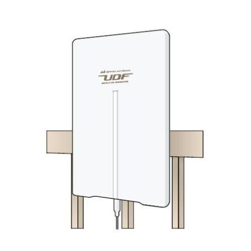 日本アンテナ UDF85 屋外用薄型UHFアンテナ 強・中・電界向け 水平／垂直偏波用 F-PLUSTYLE（エフプラスタイル） ホワイト｜best-denki｜04