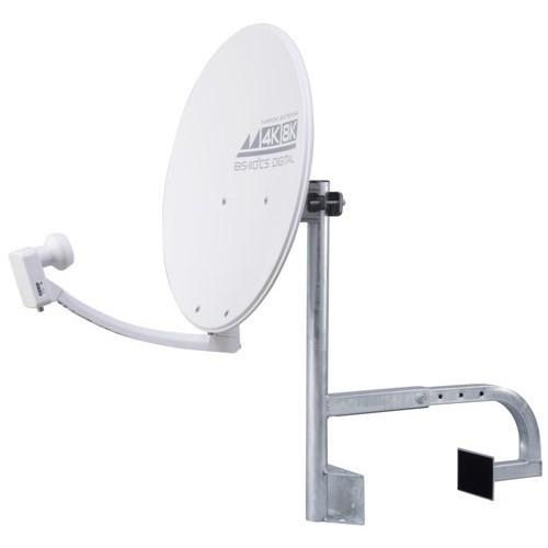 日本アンテナ CK38WR アンテナ取付金具 コンクリート手すり用 : ベスト