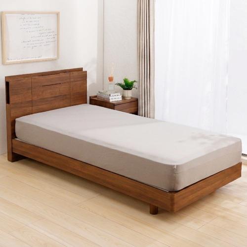 [ダブル]By IDC ヤマダ×大塚家具 ズレにくいベッドパッド3点パック 速乾タイプ 140×195cm ボックスシーツ2枚 ゴムなし_2