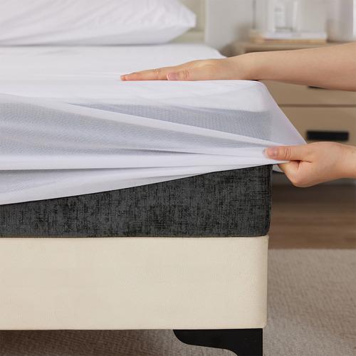 [キング]篠原化学 Save Your Bed マットレスプロテクター クラシック 180×200cm 防水 汚れ防止 ホワイト SYB-CL-PP-18028-WHの画像
