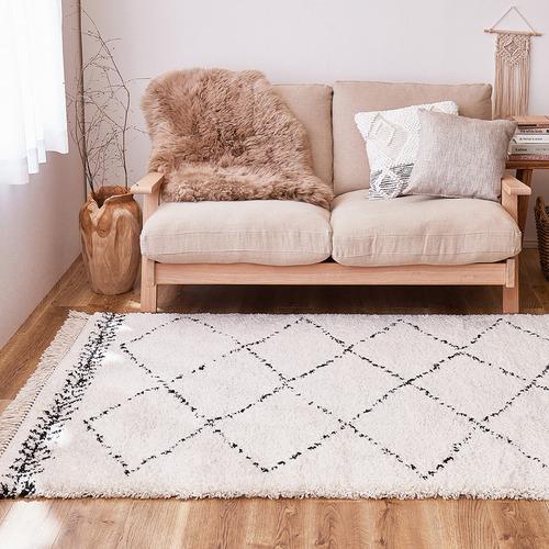 萩原 ウィルトンラグ BOHO 約200×250cm : ベスト電器Yahoo!店 - 通販