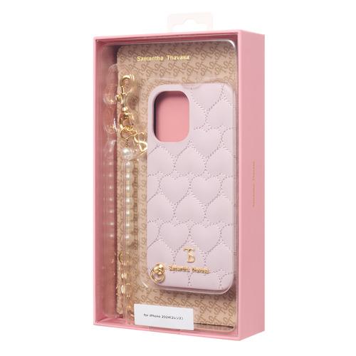 Samantha Thavasa STLPKWPHSIP2461 Wrap Case Heart Quilting