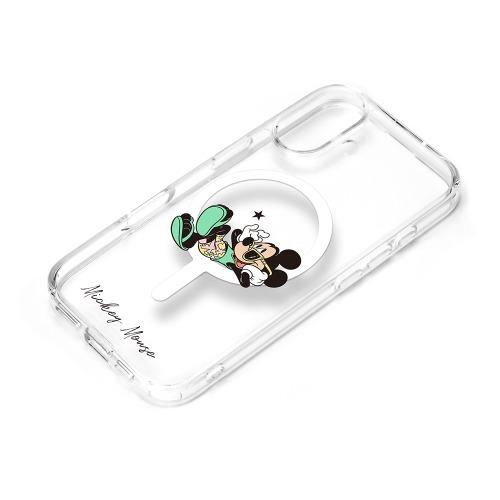 PGA PG-D24AMGPT01MKY iPhone 16用 MagSafe対応 ハイブリッドケース ミッキーマウス