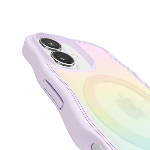 【ケイトスペード】Magsafe対応 iPhone16ケース ピンク/クリア kate spade new york Ultra Protective Pom Pom Pink MagSafe - iPhone 16