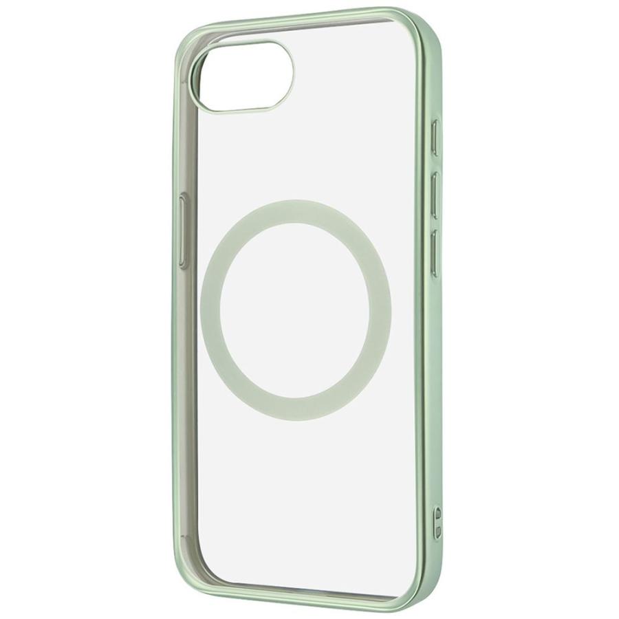 レイアウト iPhone 16e用 Like standard MagSAFE対応 マグネットアクセサリー対応 RT-P50MG3／LGM