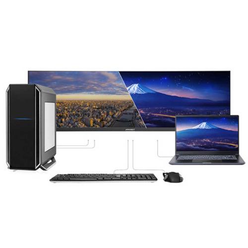 JAPANNEXT 量子ドット有機ELパネル144Hz DWQHD 超ウルトラワイド湾曲