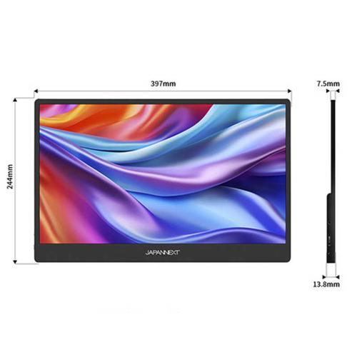 JAPANNEXT 17.3インチ IPSパネル搭載 フルHD モバイルモニター JN-MD