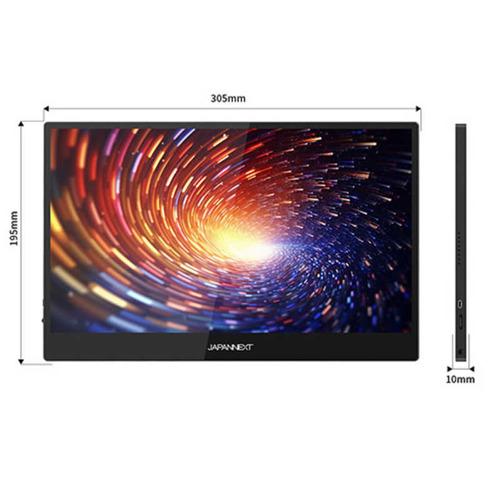 JAPANNEXT 13.3インチ 有機EL(OLED)パネル搭載 4Kモバイルモニター JN