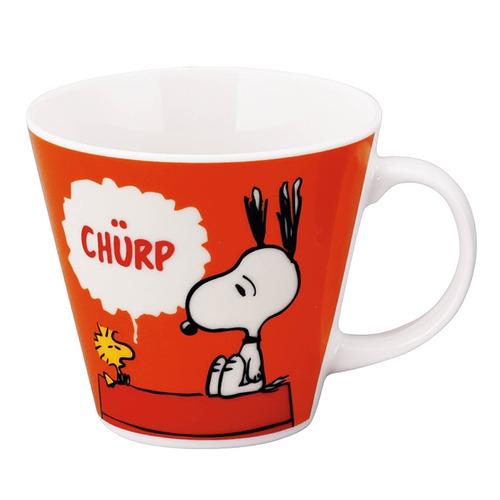 山加商店 ピーナッツ コミックレトロ スヌーピーマグ オレンジ 340ml