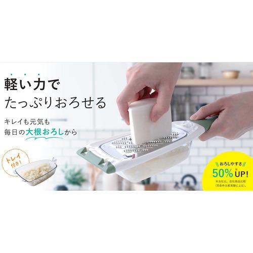 ののじ LDS-22MG 大根スリスリライト おろし金 簡単に大根おろしが