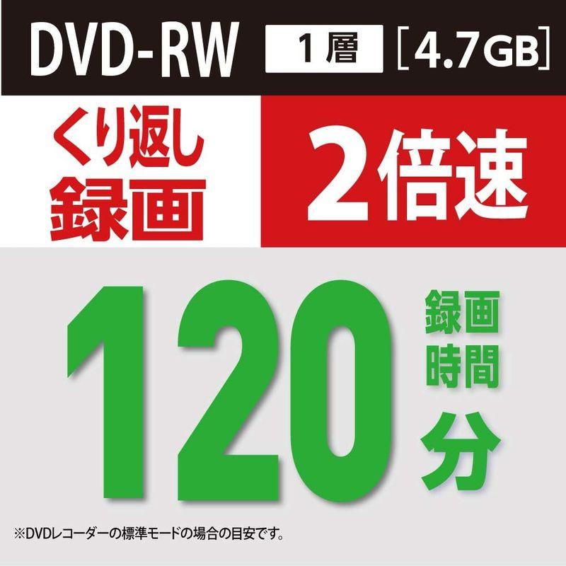 ビクター Victor くり返し録画用 DVD-RW VHW12NP20SJ1 (片面1層/1-2倍速/20枚)｜best-filled-shop｜02