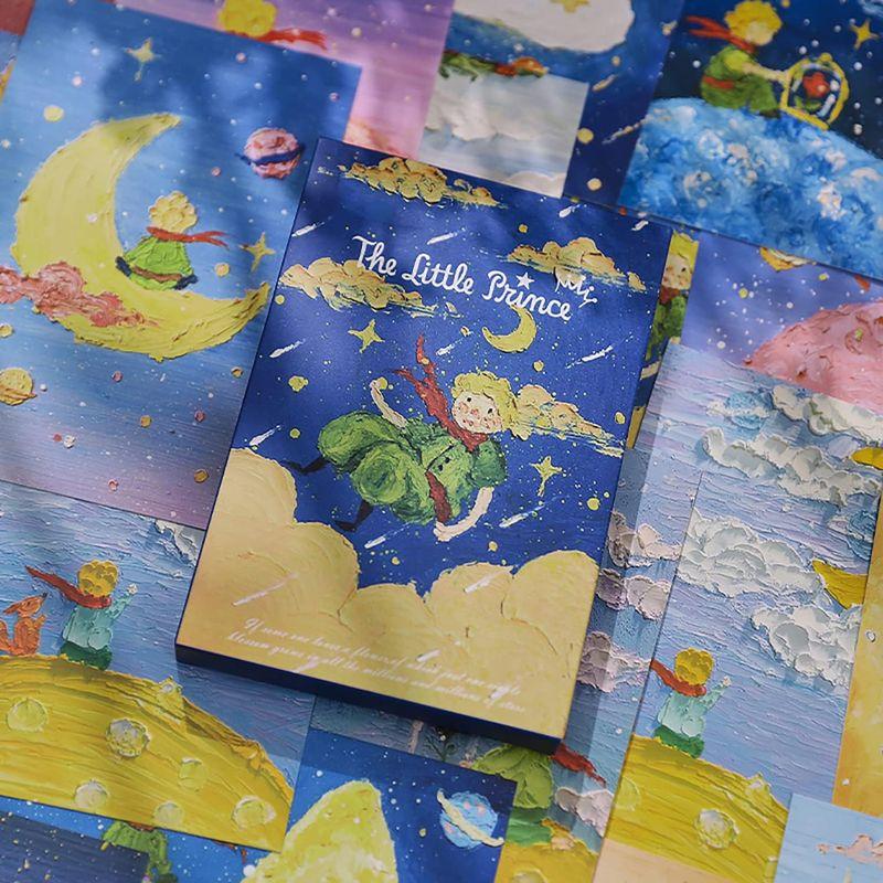 RemeeHi はがき The Little Prince 星の王子さま かわいいねこ 世界の傑作 有名な絵画 30枚（重複なし） クリエイ｜best-filled-shop｜02