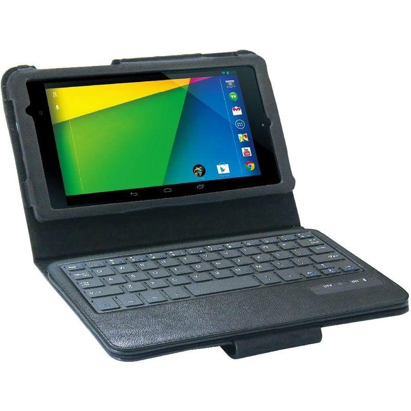 マグレックス Bluetoothキーボード レザーケース for Nexus 7 (2013) ( ブラック / MicroUSB / 保護｜best-filled-shop｜03