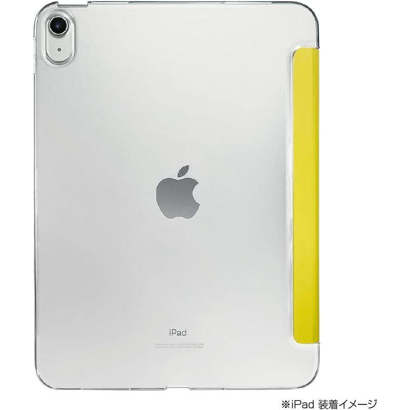 iPad 10.9インチ 第10世代 2022 用 軽量 ハードケースカバー イエロー Z0534｜best-filled-shop｜06