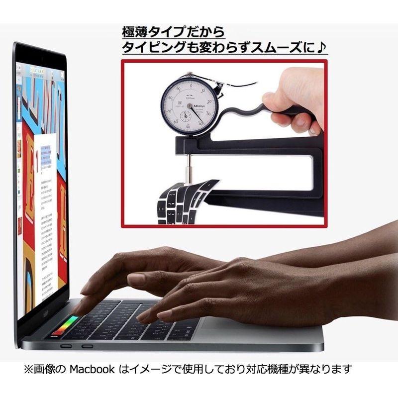 Zaggass. MacBook 12インチRetina日本語 キーボードカバー トラックパッドカバー オリジナルクロス付き 3点セット ク｜best-filled-shop｜03