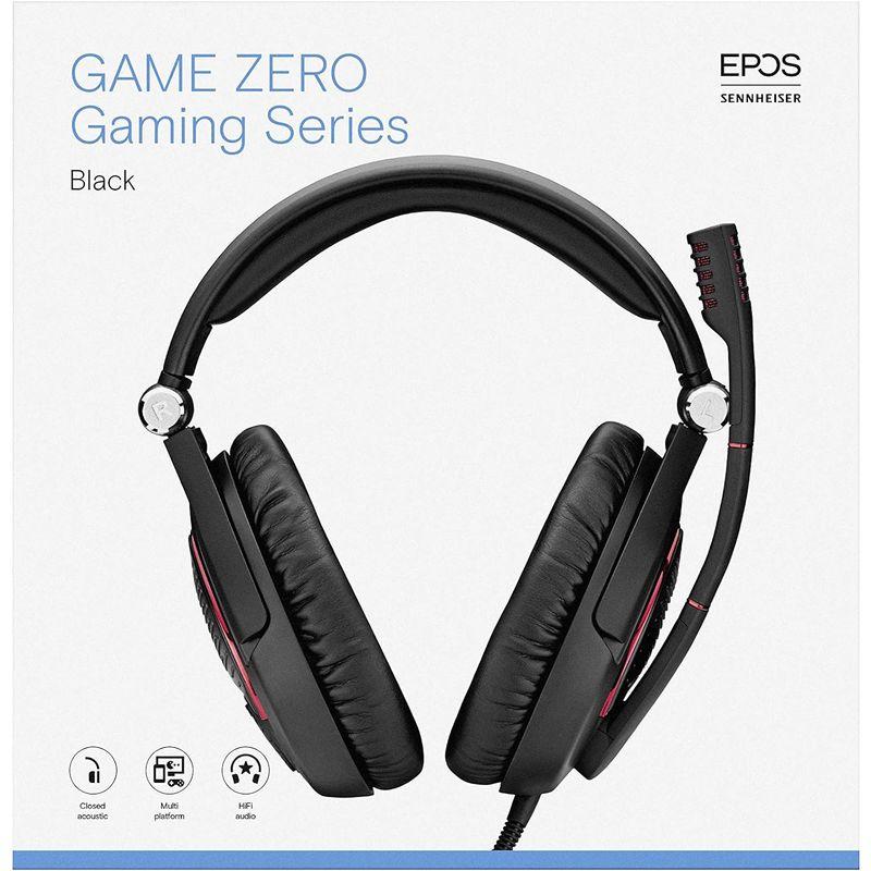 ゼンハイザー GAME ZERO PCゲーミングヘッドセット ノイズブロッキング ブラック 506079 並行輸入品｜best-filled-shop｜05