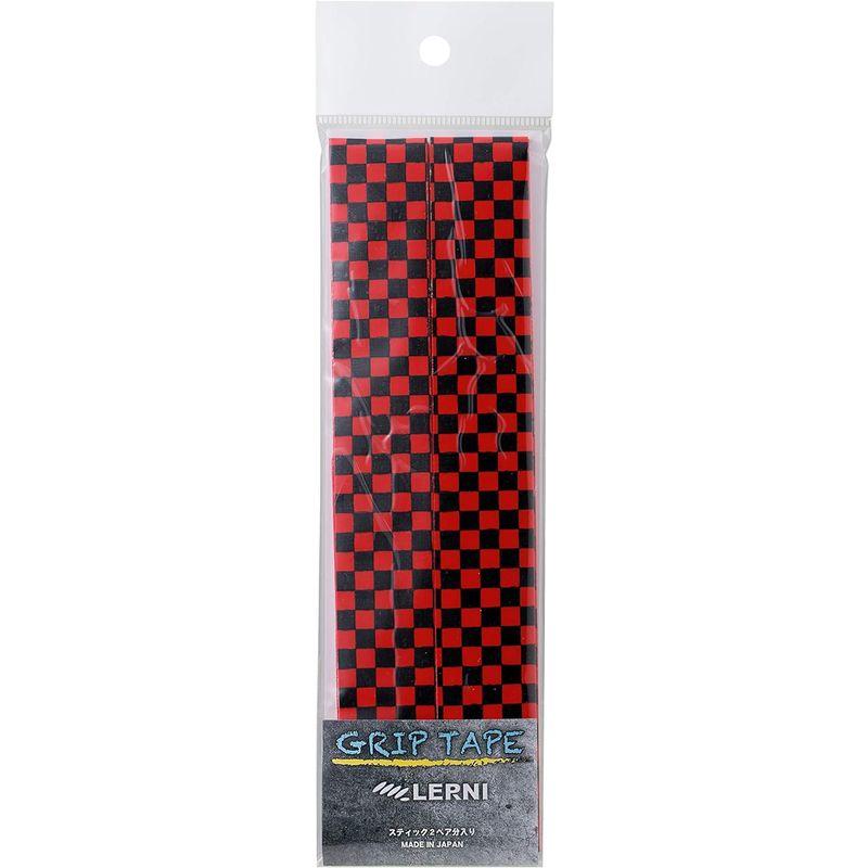 レルニ グリップ テープ Lerni GT-CHE RED/BLK チェッカー柄 レッド/ブラック｜best-filled-shop｜04