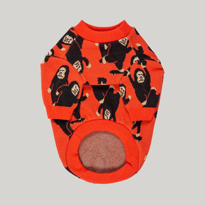 犬 服 Andblank バッドキングコングニット Sm M L Xl Xxl 犬の服 秋 冬 ニット ドッグウェア 海外ブランド おしゃれ キャラクター かわいい シンプル ゴリラ Ab002 Best Friends 通販 Yahoo ショッピング