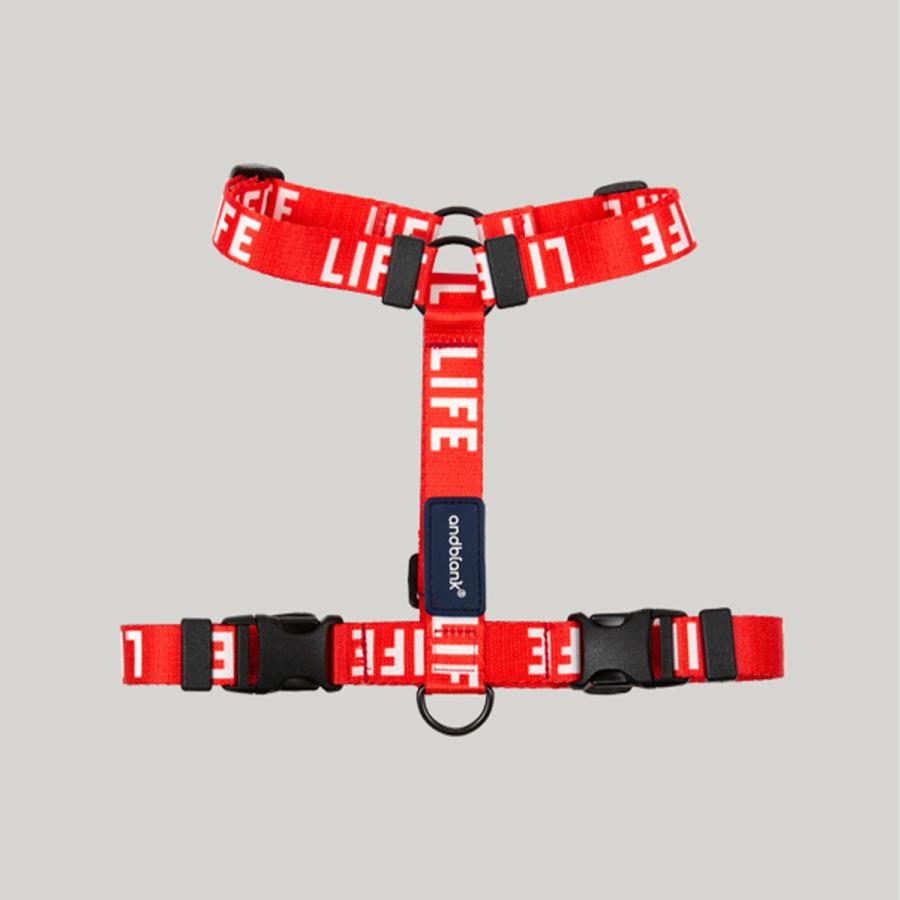 andblank LIFE ライフ H型ハーネス S M L｜犬 ハーネス 小型犬 抜け