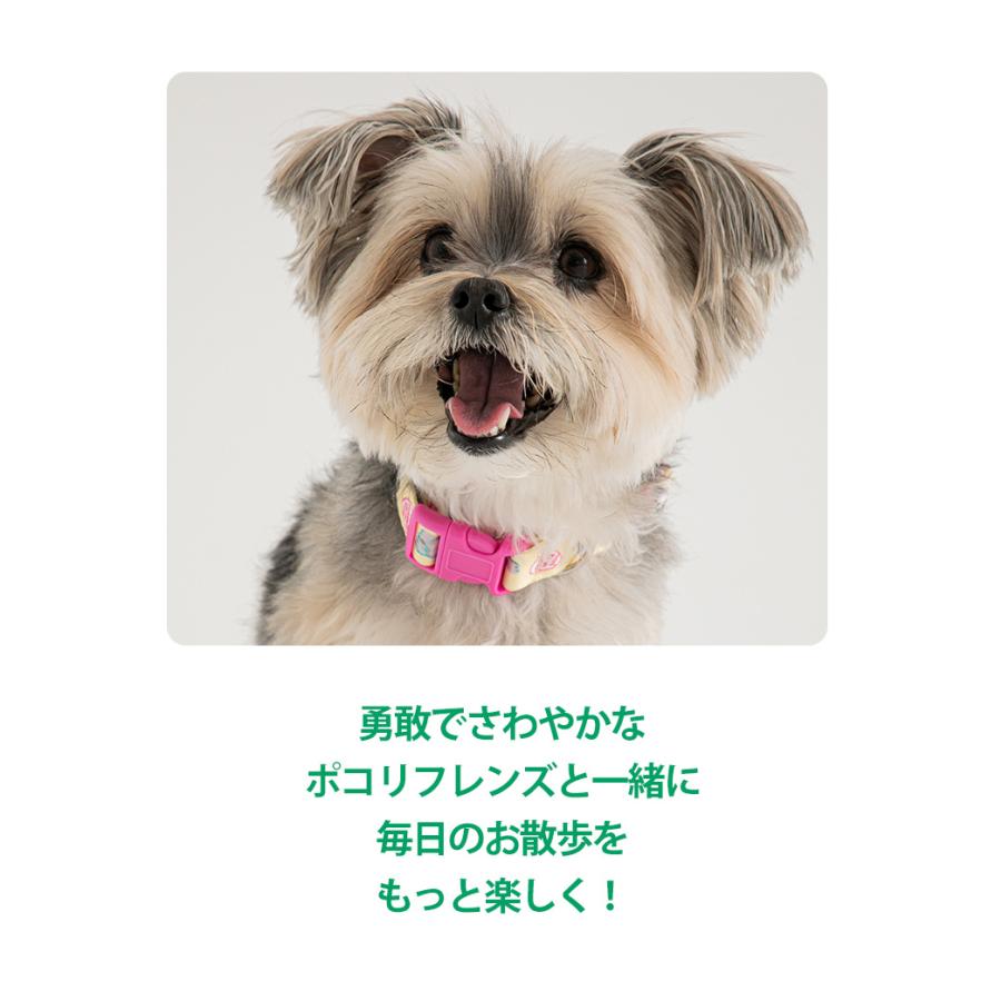 BITE ME バイトミー POKORI Friends アドベンチャーネックライン 首輪 S,M 犬 首輪 かわいい キャラクター コラボ デザイン 小型犬 中型犬 軽い 軽量 |  | 07