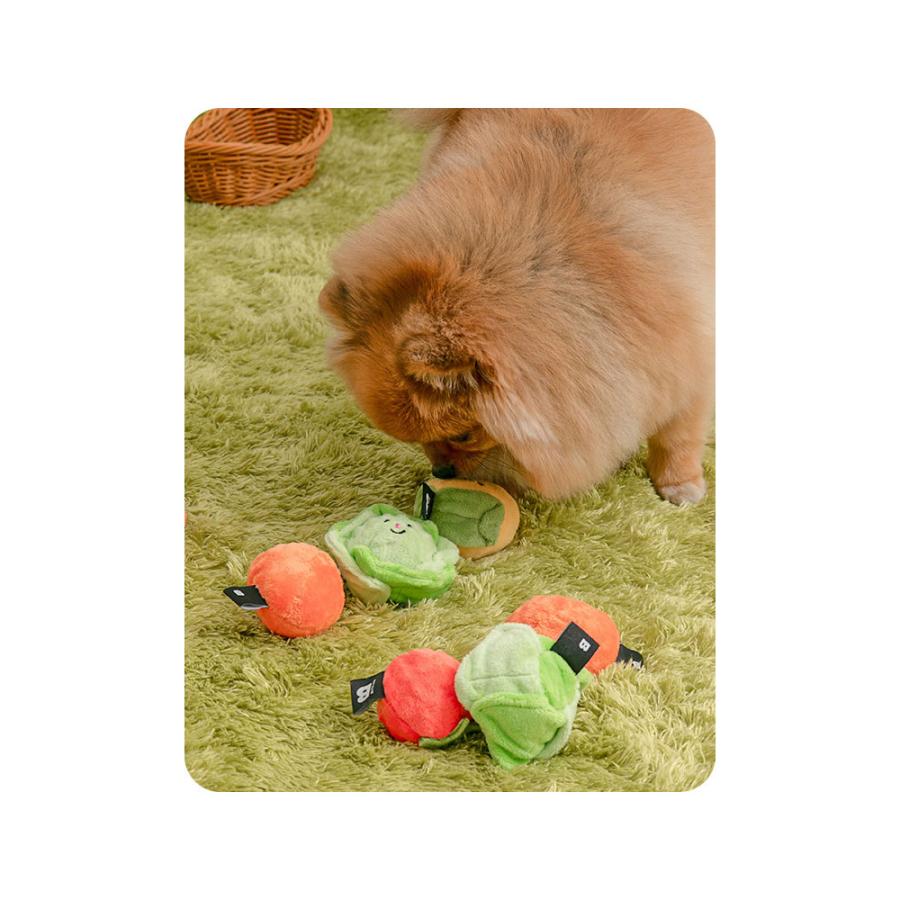 BITE ME（バイトミー） 野菜畑ボールおもちゃ 2個セット｜犬 おもちゃ
