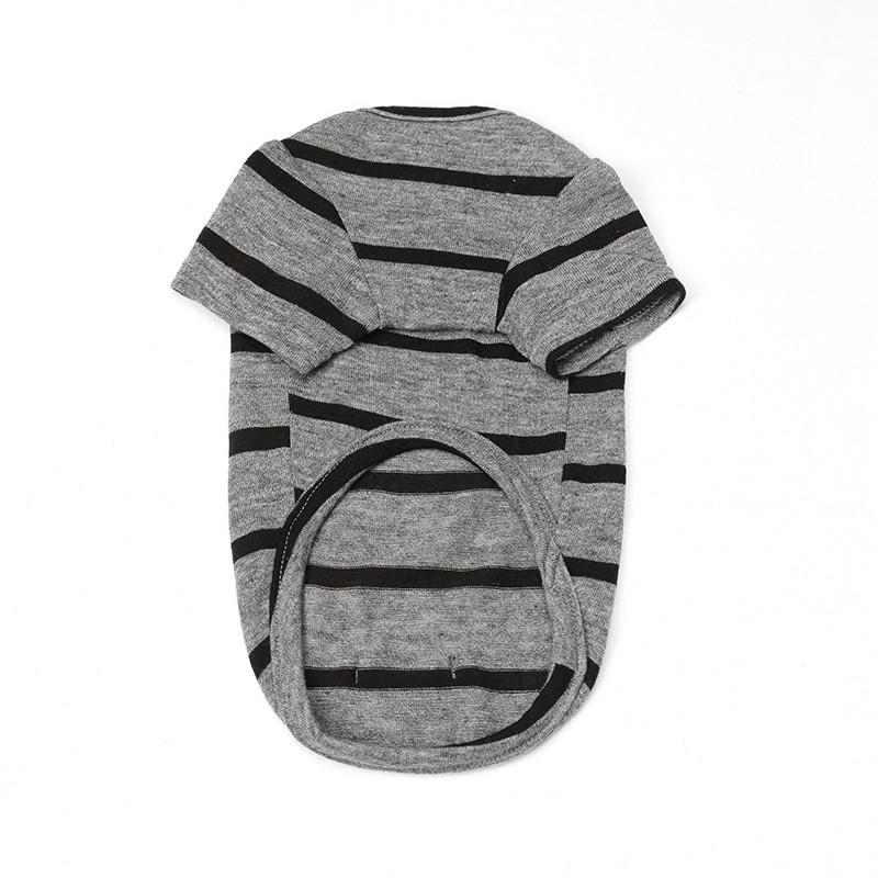 ベストフレンズ BF ボーダーグレーTシャツ S M L XL 犬の服 犬服