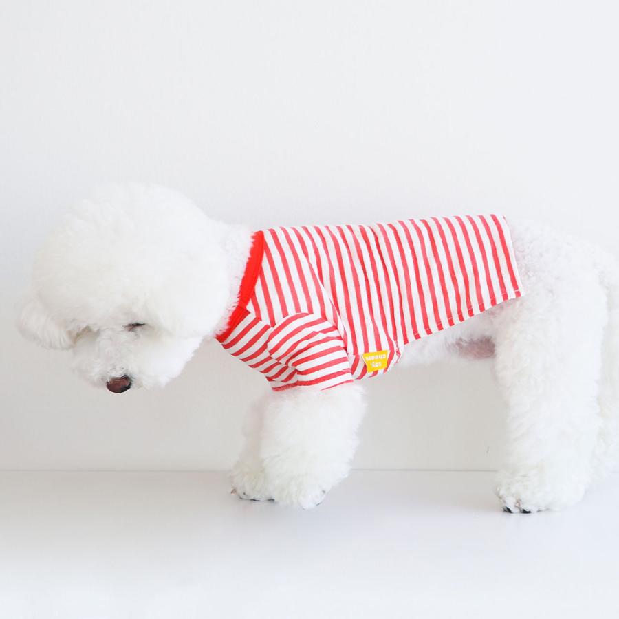 クーポンで最大500円OFF Say Cheese ポケットボーダーTシャツ｜犬服 犬