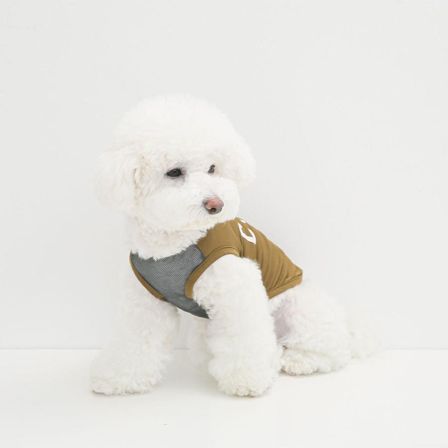 キャンプクールメッシュタンク S M L XL XXL｜犬服 ドッグウェア 夏