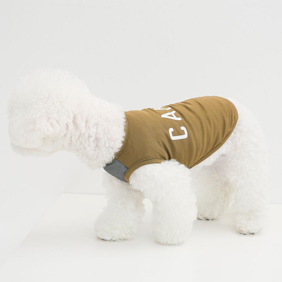キャンプクールメッシュタンク S M L XL XXL｜犬服 ドッグウェア 夏