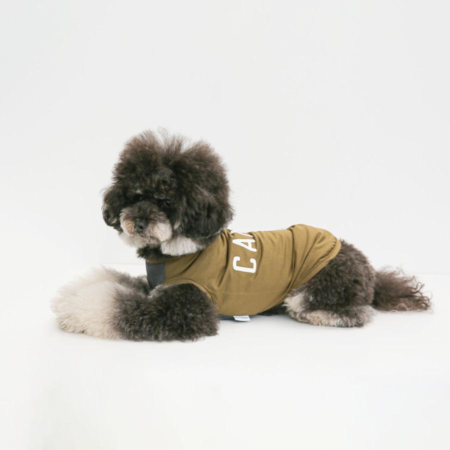 キャンプクールメッシュタンク S M L XL XXL｜犬服 ドッグウェア 夏