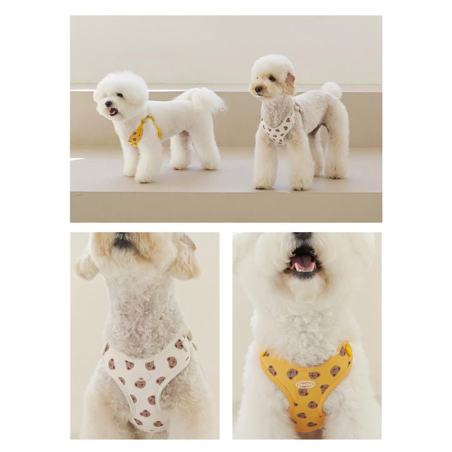 likalika リカリカ ワンタッチハーネス S M L｜犬 ハーネス 撥水 胴輪