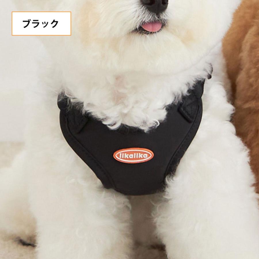 Likalika リカリカ ワンタッチハーネス S M L 小型犬 ペット 犬 ハーネス 撥水 胴輪 軽量 生活防水 簡単装着 おしゃれ かわいい 散歩 犬用 韓国ブランド Lika 003 Best Friends 通販 Yahoo ショッピング
