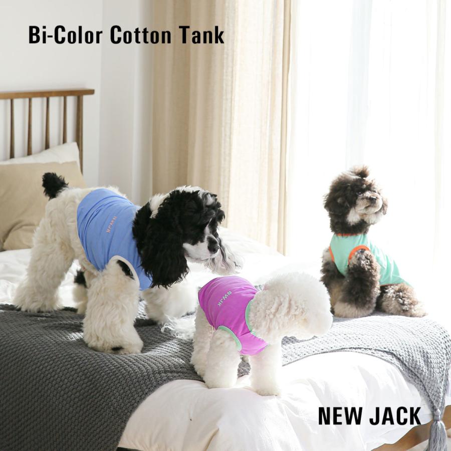 NEW JACK ニュージャック バイカラーコットンタンク S M L XL XXL 犬の